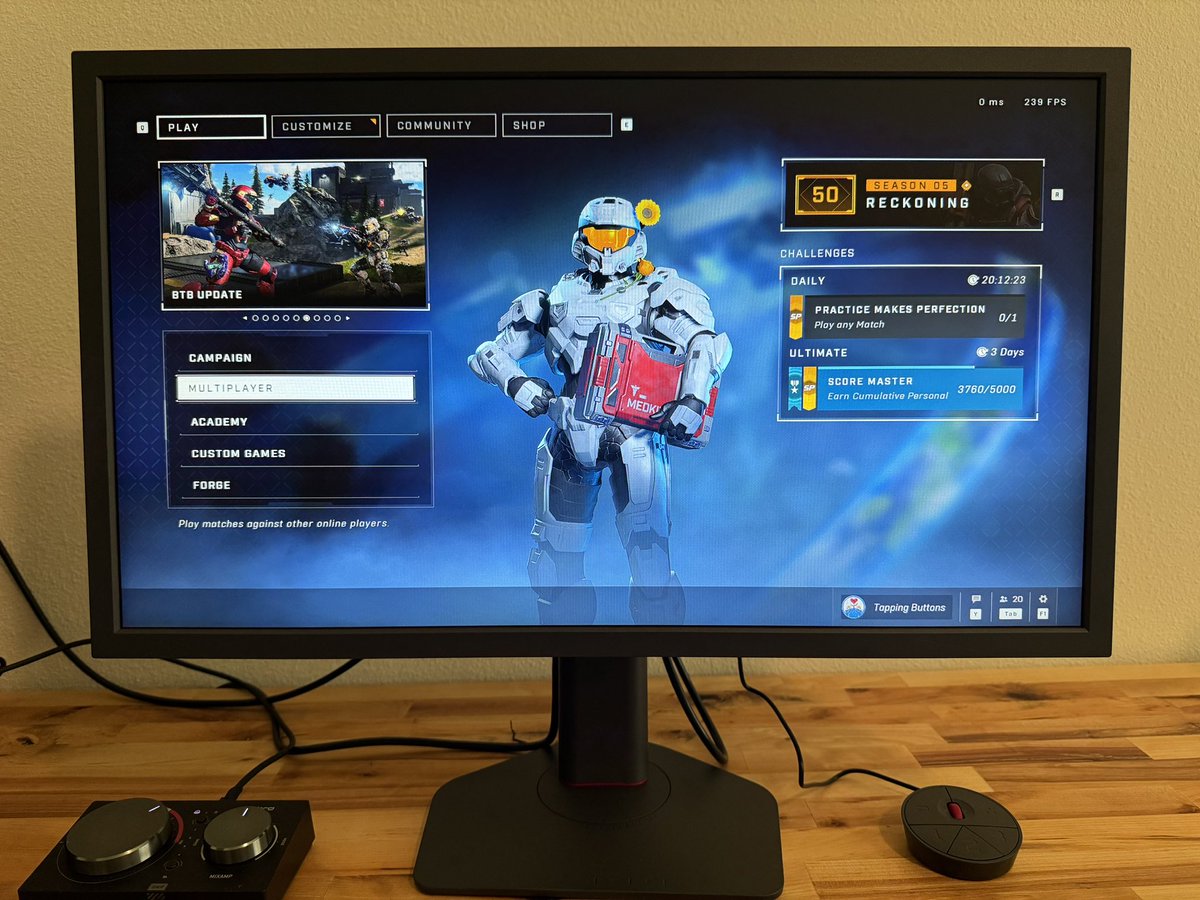 Josbe Valadez (@tappingbuttons) on Twitter photo I’ve upgraded to <a href="/ZOWIEbyBenQUSA/">ZOWIE Esports North America</a> XL2546X 240Hz monitor!
#FastTN #DyAc2
Link to product: benqurl.biz/4cnqEeE I’ve upgraded to <a href="/ZOWIEbyBenQUSA/">ZOWIE Esports North America</a> XL2546X 240Hz monitor!
#FastTN #DyAc2
Link to product: benqurl.biz/4cnqEeE