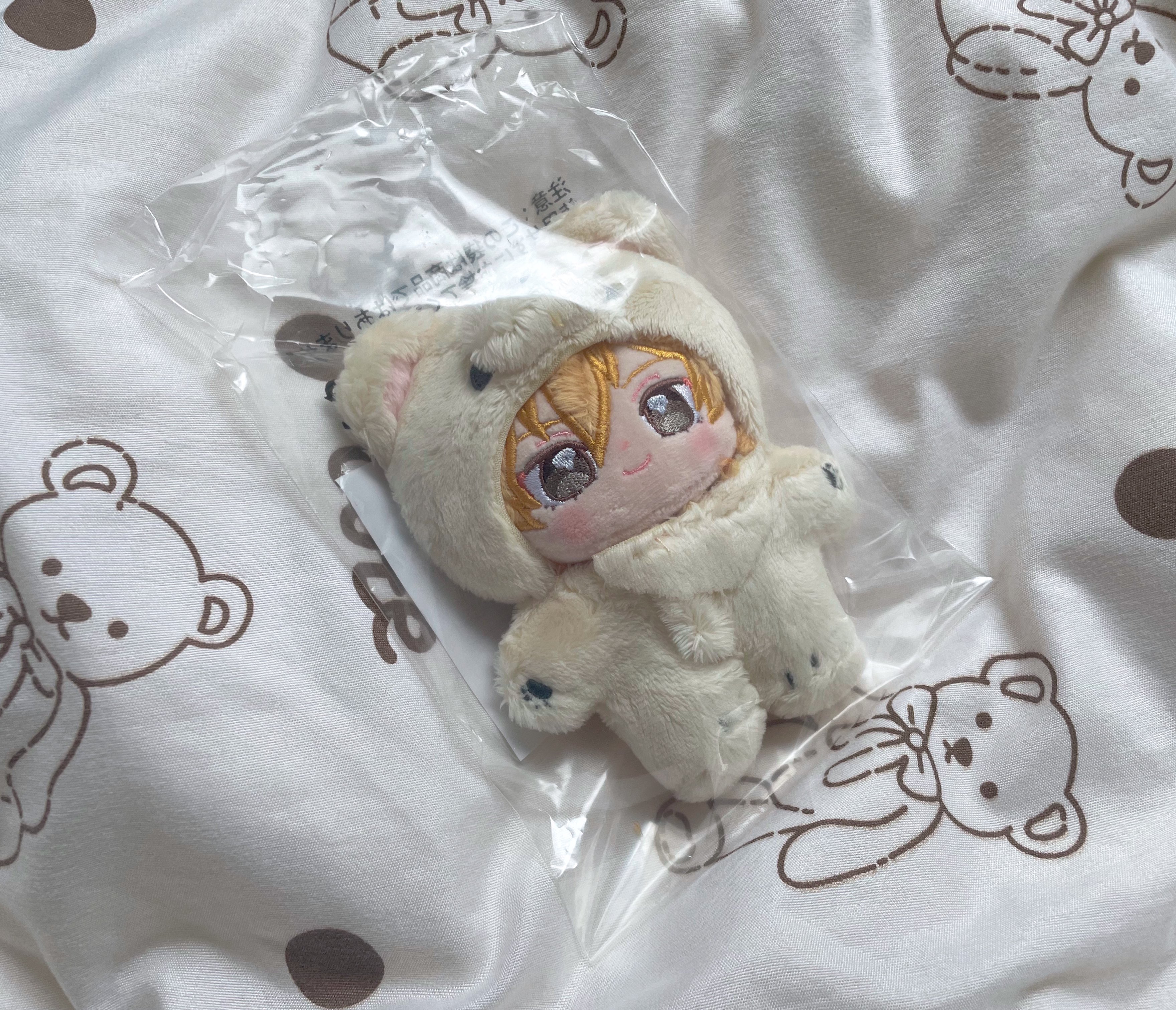 【生産終了】 ぬいぐるみ 20cm チーク付き 着せ替え ぬいぐるみ 20cm 服付き スケルトンあり チークあり