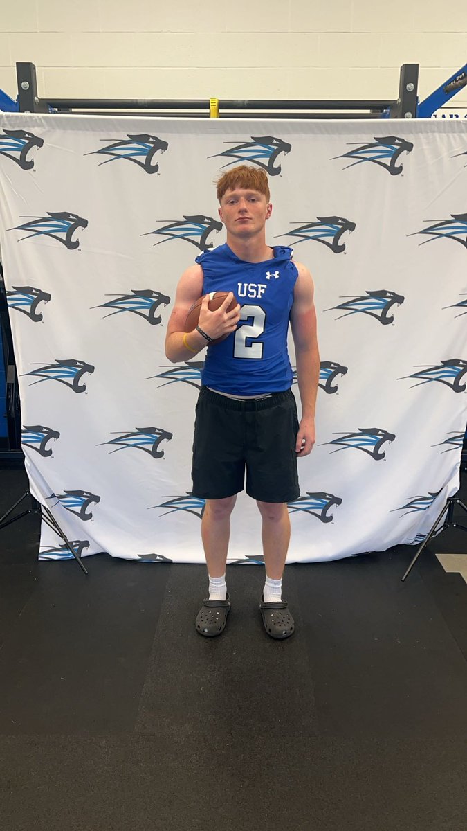 Had a great camp at USF <a href="/CoachMullen211/">Kendrick Mullen</a> <a href="/footballcoachj/">Coach Nate Jensen</a> @USF_Sherman <a href="/sfcougars/">SF Cougars Athletics</a> <a href="/Coach_West90/">Jayson West</a> <a href="/FCFlashesFB/">FC Flashes Football</a>