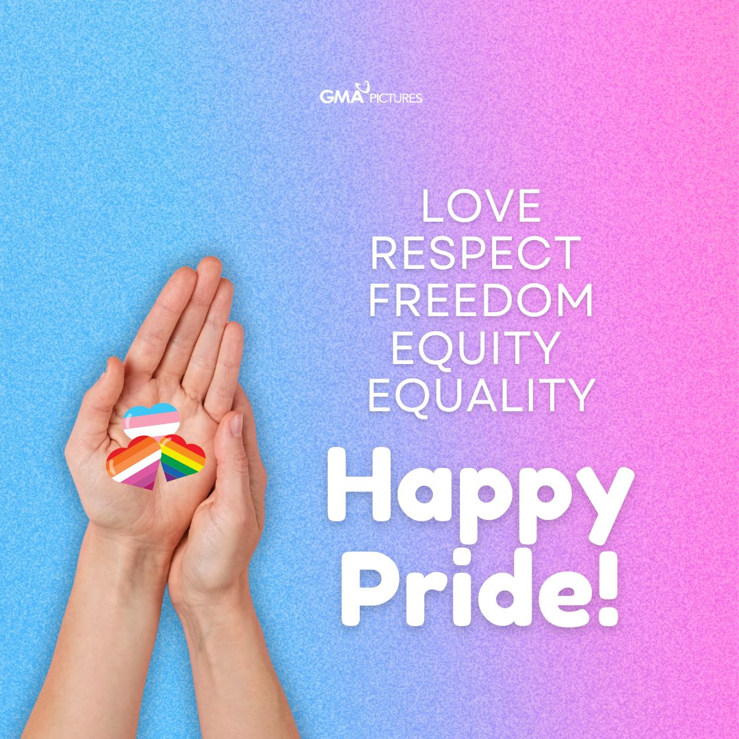 Happy Pride, mga Mahal! 💗🏳️‍🌈🏳️‍⚧️

#PridePH #PrideMonth #GMAPictures
