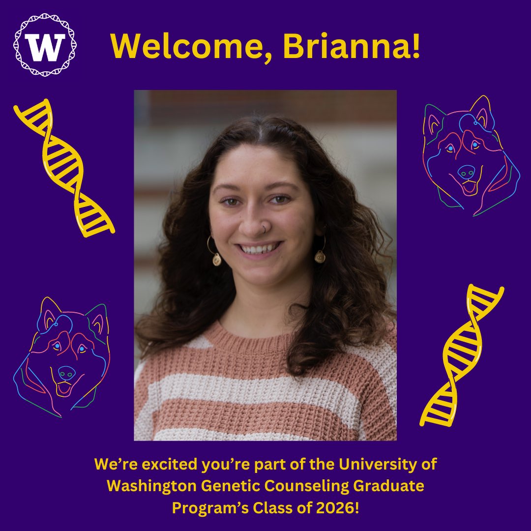 UW Genetic Counseling Graduate Program tweet media