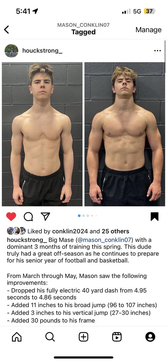 Had a great transformation during the spring premier program at PowerStrengths! So thankful for my coach’s! Looking forward to keep building on the progress! <a href="/HouckStrong/">Caleb Houck</a> <a href="/PowerStrengthTS/">PowerStrength Training Systems</a>