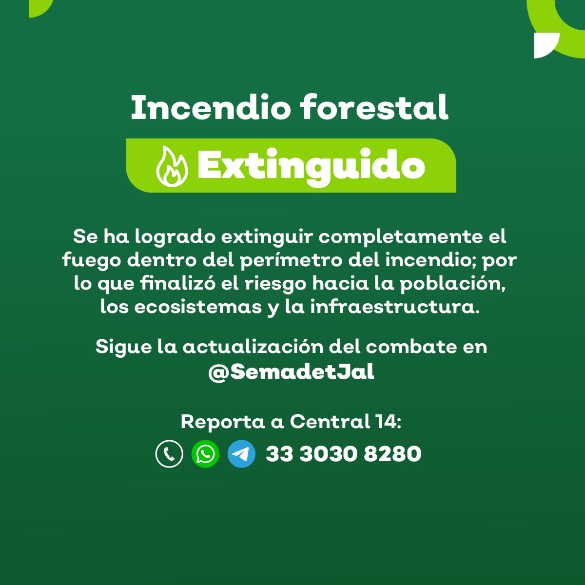 Reporte Forestal Jalisco tweet media