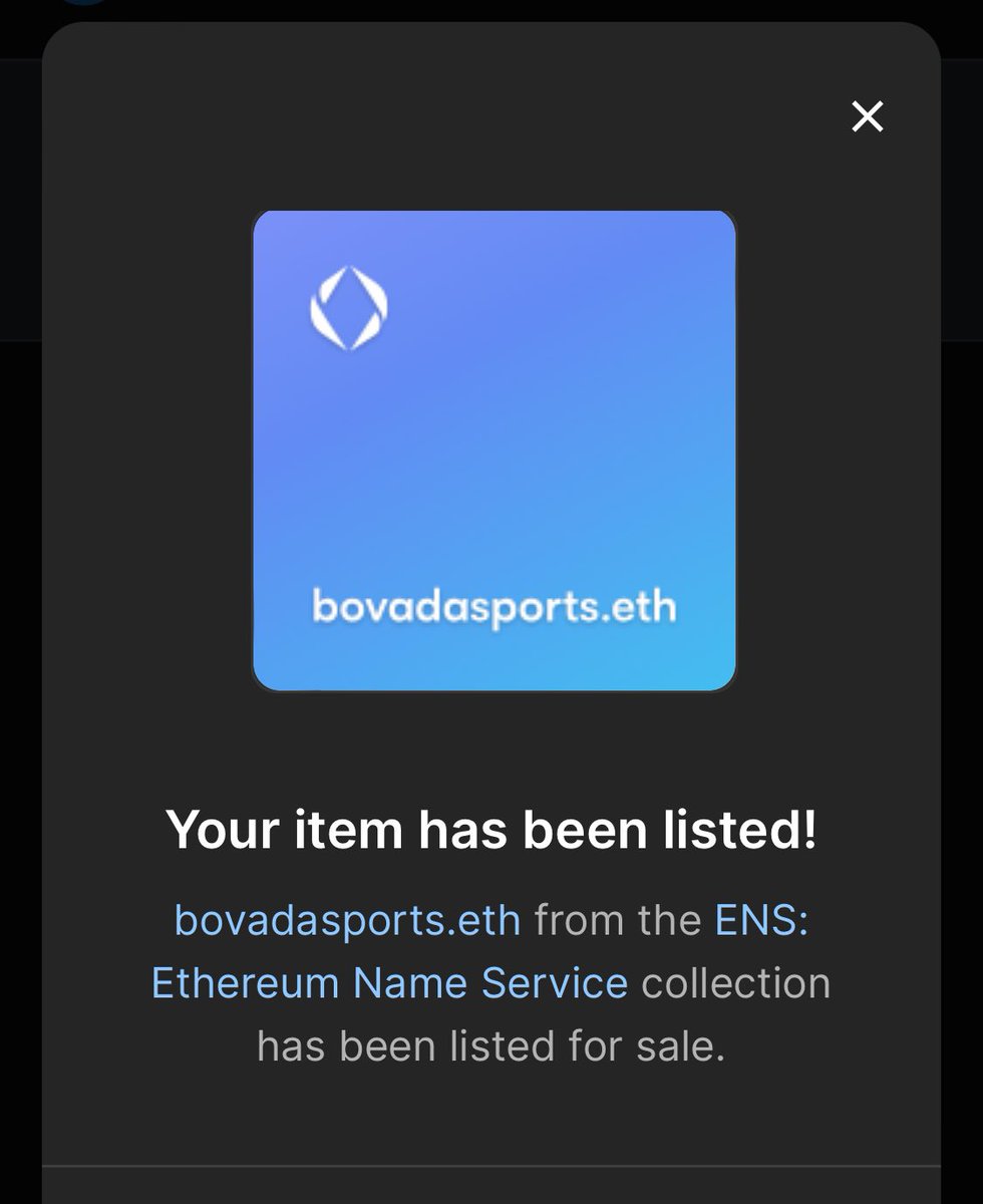 TheShillSpace's tweet photo. Need some liquidity

Basically giving bovadasports.eth away

$80 bucks

Anyone that scoops it, thank you🤝🫡

#ens #bovada #bovadasports https://t.co/yHybvwM2lv
