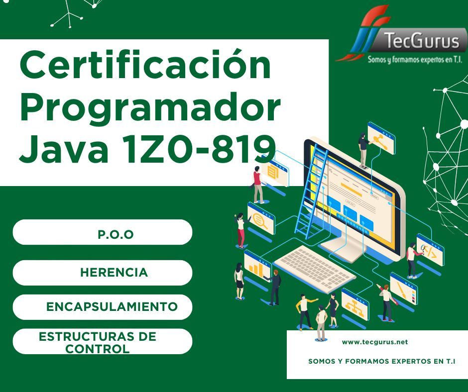 tecgurusnet's tweet image. Certificación
🚀 Programador 
Java I y II 1Z0-819🚀
 😀 Java potencializa tu crecimiento profesional ya que compruebas que conoces toda la teoría requerida🔊
 
💻inicio: 20 de julio💻
buff.ly/45GWTU7
👉tecgurus.net👈 
 #SoyGuru #Certificaciónjava