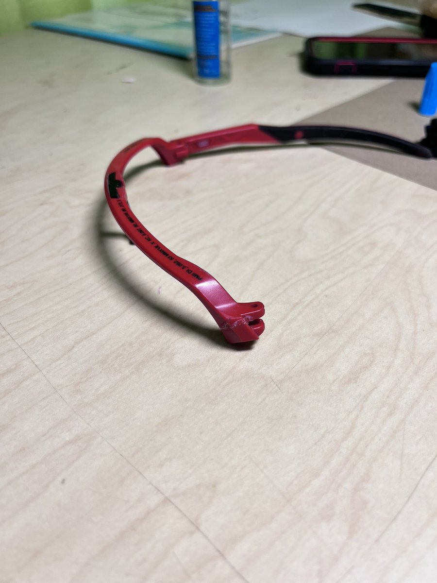 egaffield's tweet image. Someone stepped on the sunglasses at work &amp;amp; hubs doesn’t know if super glue is even going to work on them. @PatrickMahomes can you help a poor girl out so she doesn’t kill someone?