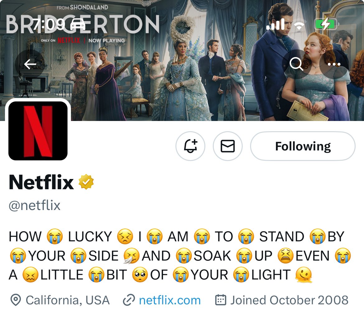 Same, <a href="/netflix/">Netflix</a>. Same. 

#BRIDGERTON #Polin