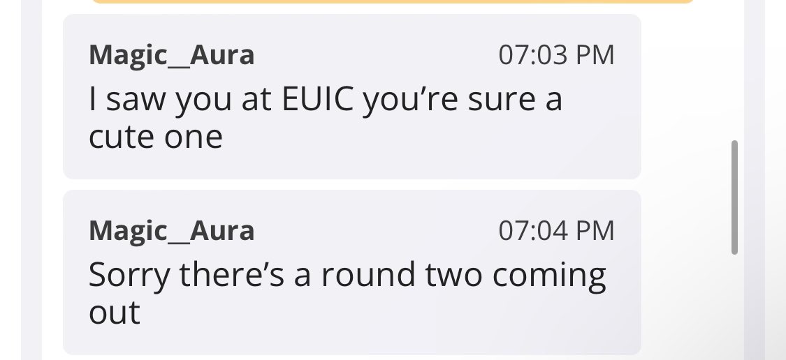 kevyboreland's tweet image. play.limitlesstcg.com/tournament/ff9… I’ve judge many tours and honestly people like this fucking piece of shit that’s pretending to be someone and doing shit like this…okay we get you are a racist piece of shit but don’t bring that shit in here man.