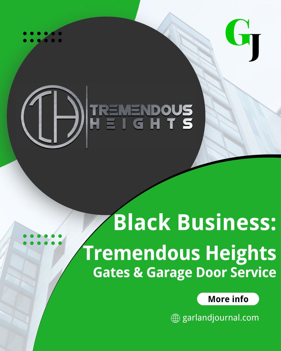 GarlandJournal's tweet photo. Tremendous Heights offers over 20 years of industry experience across multiple cities. Exceptional service for any job, big or small.

Visit https://t.co/rEebOhtGCI. For inquiries, email wetremwndousheights@gmail.com. https://t.co/WomnUcasPv