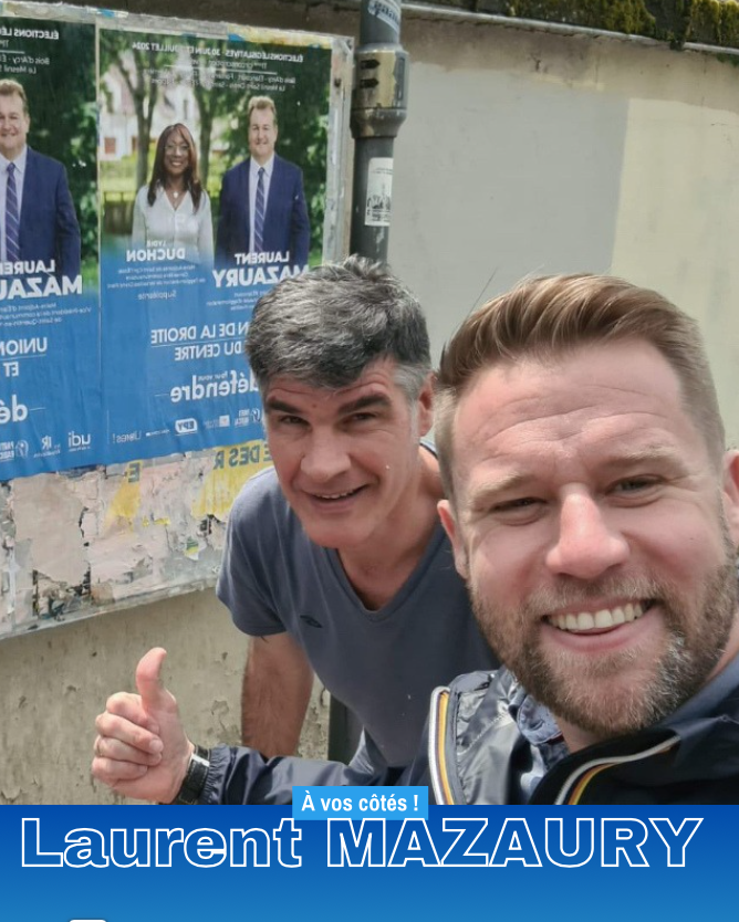 LaurentMazaury's tweet photo. Comme tous les jours sur le terrain avec une équipe motivée 🚀! #circo7811 https://t.co/VDNQ2RfNZH
