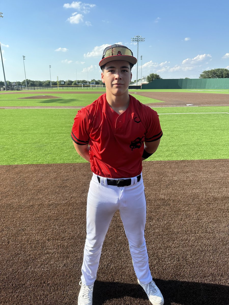 #DFWShowdownSS F: <a href="/StixBaseballTX/">Stix Baseball</a> North 2026 Black 8, Southern Elevation Baseball 3
PoG: William Woolard 2-3, 2B, 3 RBI, BB
Notable: Jackson Bailey 5.2 IP, 4K, 3H, ER