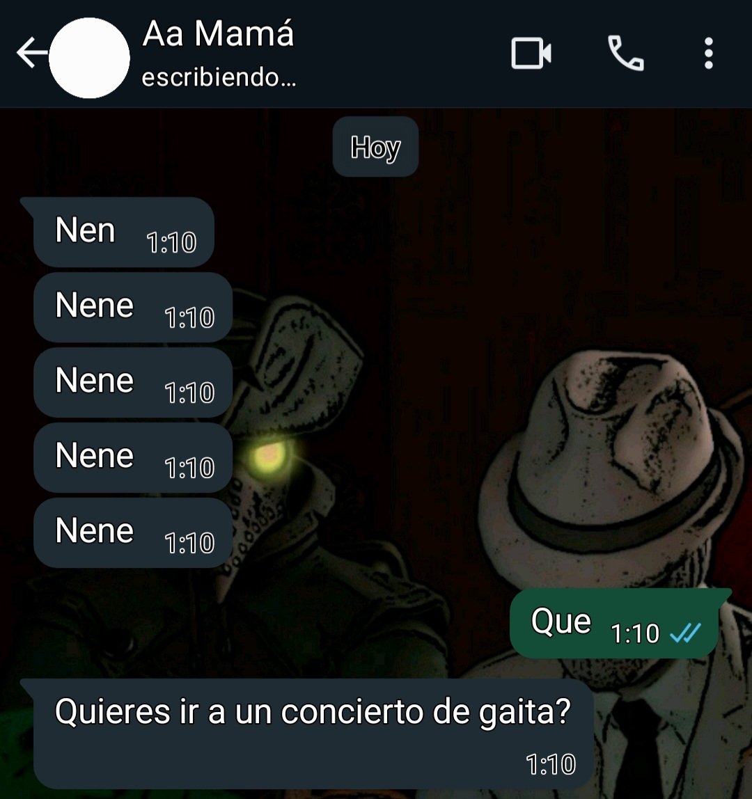 SrPeriko's tweet photo. Nadie:
Mi madre a las 1 de la madrugada: https://t.co/DIK91nPs9I