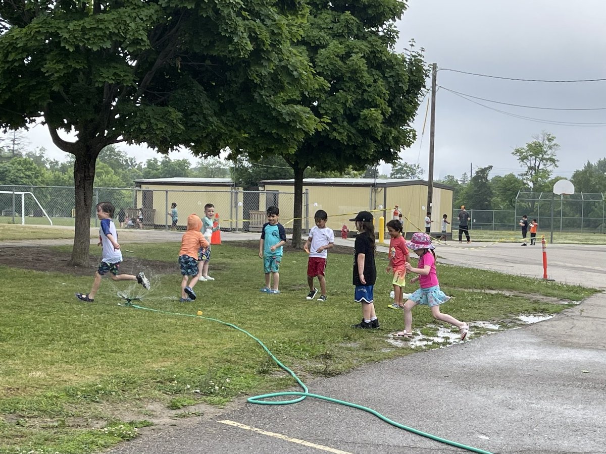 Water Day for our K classes and Mrs. Alexander’s class was a hit! Thank you to all those who organized.