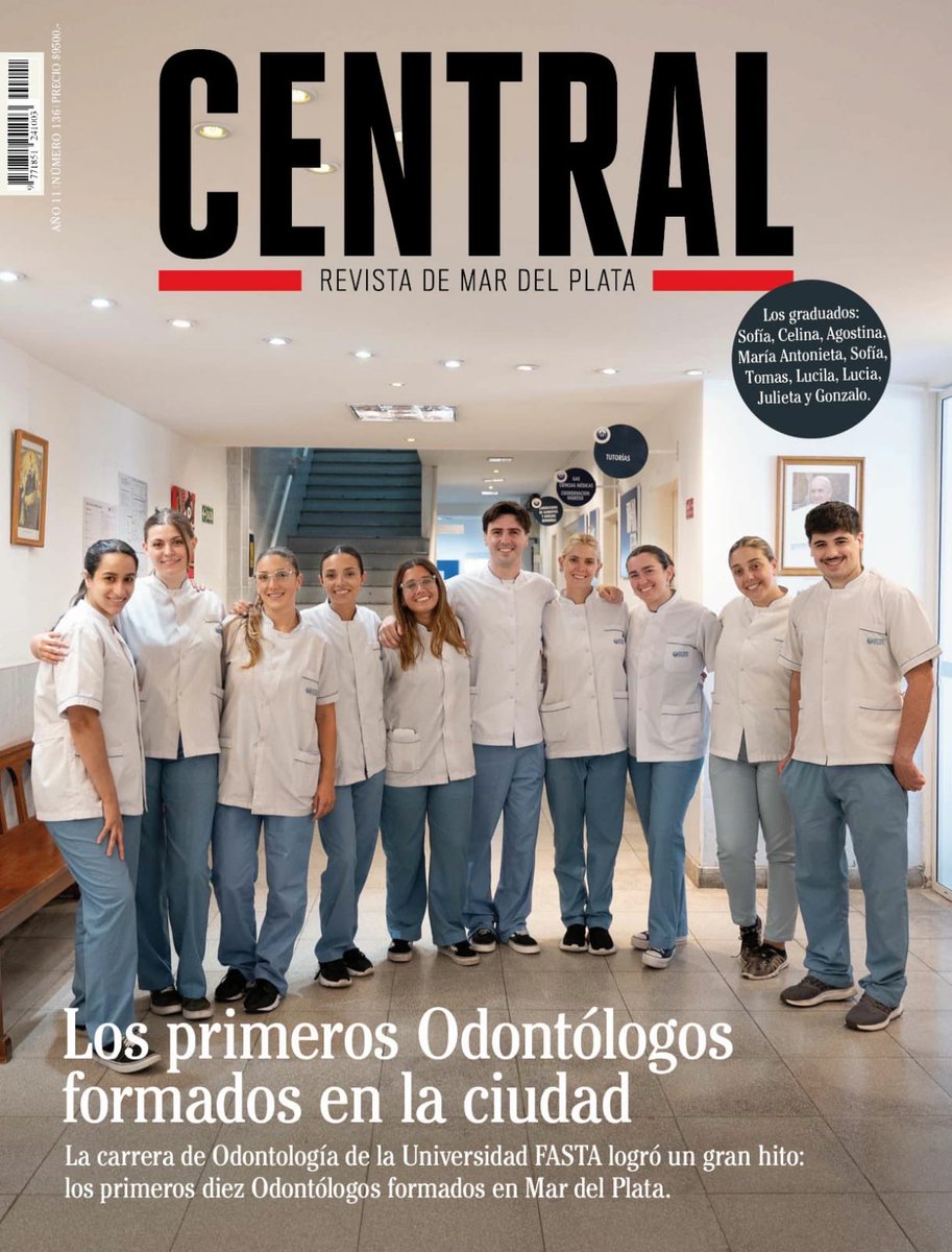 “Los primeros Odontólogos formados en la ciudad” en <a href="/RevistaCentral1/">Revista Central</a> #136. 

Imperdible!

Un orgullo para Mar del Plata🩵

La edición completa para descargar y compartir en: revistacentral.com.ar

⁦<a href="/maxiur/">Maximiliano Urbina</a>⁩ ⁦<a href="/pvittar/">Pablo Vittar Marteau</a>⁩ ⁦⁦<a href="/jcmena50/">Juan Carlos MENA</a>⁩ ⁦<a href="/fernandomumare/">Fernando Mumare</a>⁩