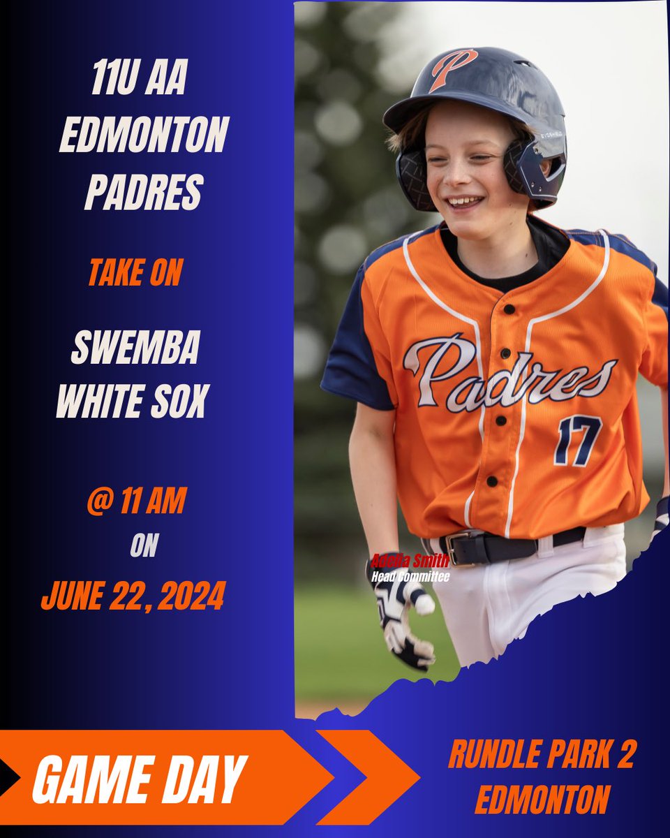 Here is your weekend line up!  Catch you later!  #edmontonpadres #edmontonsports #yegbaseball #playball #weekendlineup #takemeouttotheballgame #batterup