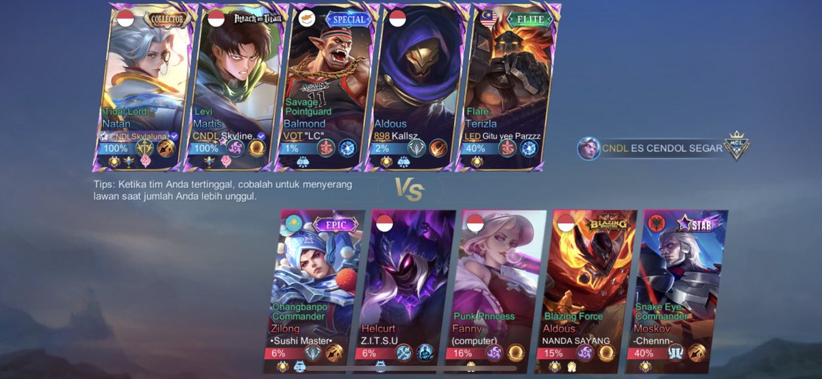 pov mlbb rn : misi brawl