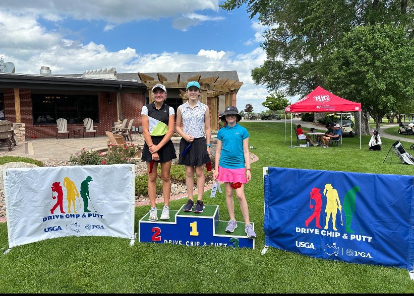 WesBernt's tweet image. Pretty cool moment as a parent, both daughters are making it to the next stage of Drive, Chip, & Putt.