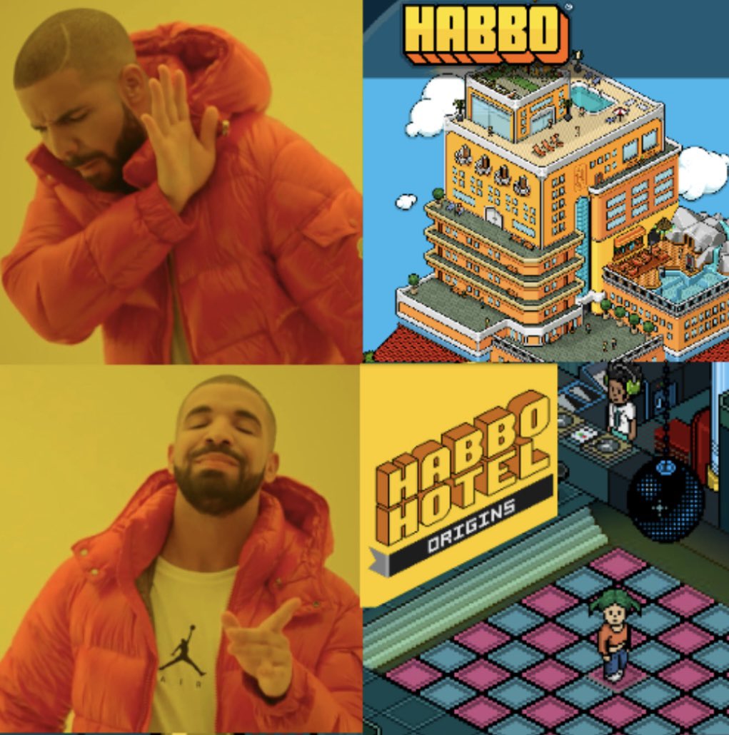 moldawgg's tweet photo. @Habbo Today I thought about Funky Friday… then I got the notification for this post. So far, we’re going hand in hand 🤝🏻👀 https://t.co/A2i7fj1fPb