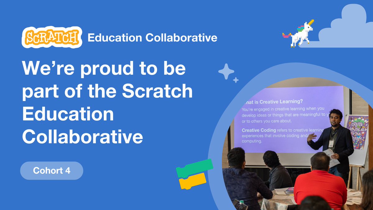JenWilliamsEdu's tweet image. So excited to announce that @TakeActionEdu was selected to be part of the #ScratchEducationCollaborative!
We’ll be collaborating with @Scratch, @scratchjr, and organizations around the world to support learners in their confidence with creative coding. #coding4climate #ISTELive
