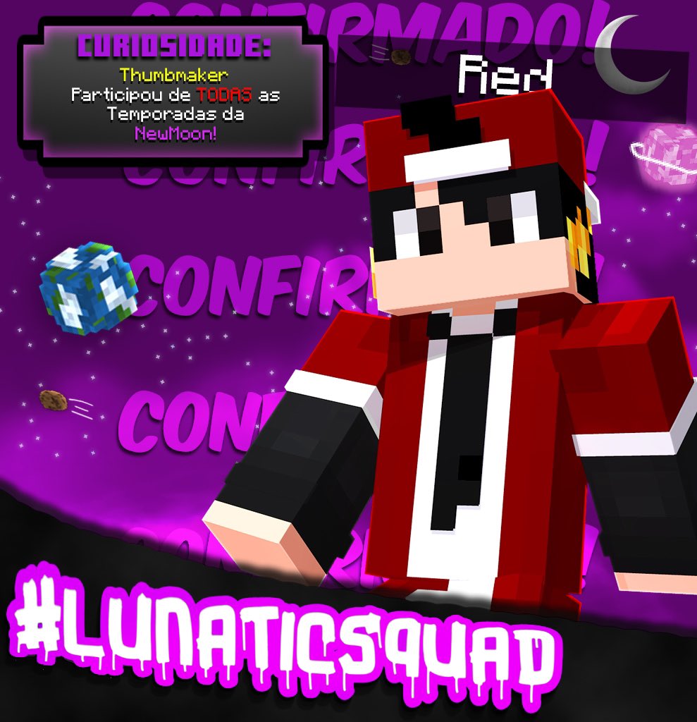 ELE ESTÁ CONFIRMADÍSSIMO! Seja Bem-Vindo <a href="/r3dzao_/">r3dzão - #LunaticSquad 🔭</a> a nossa Tema!