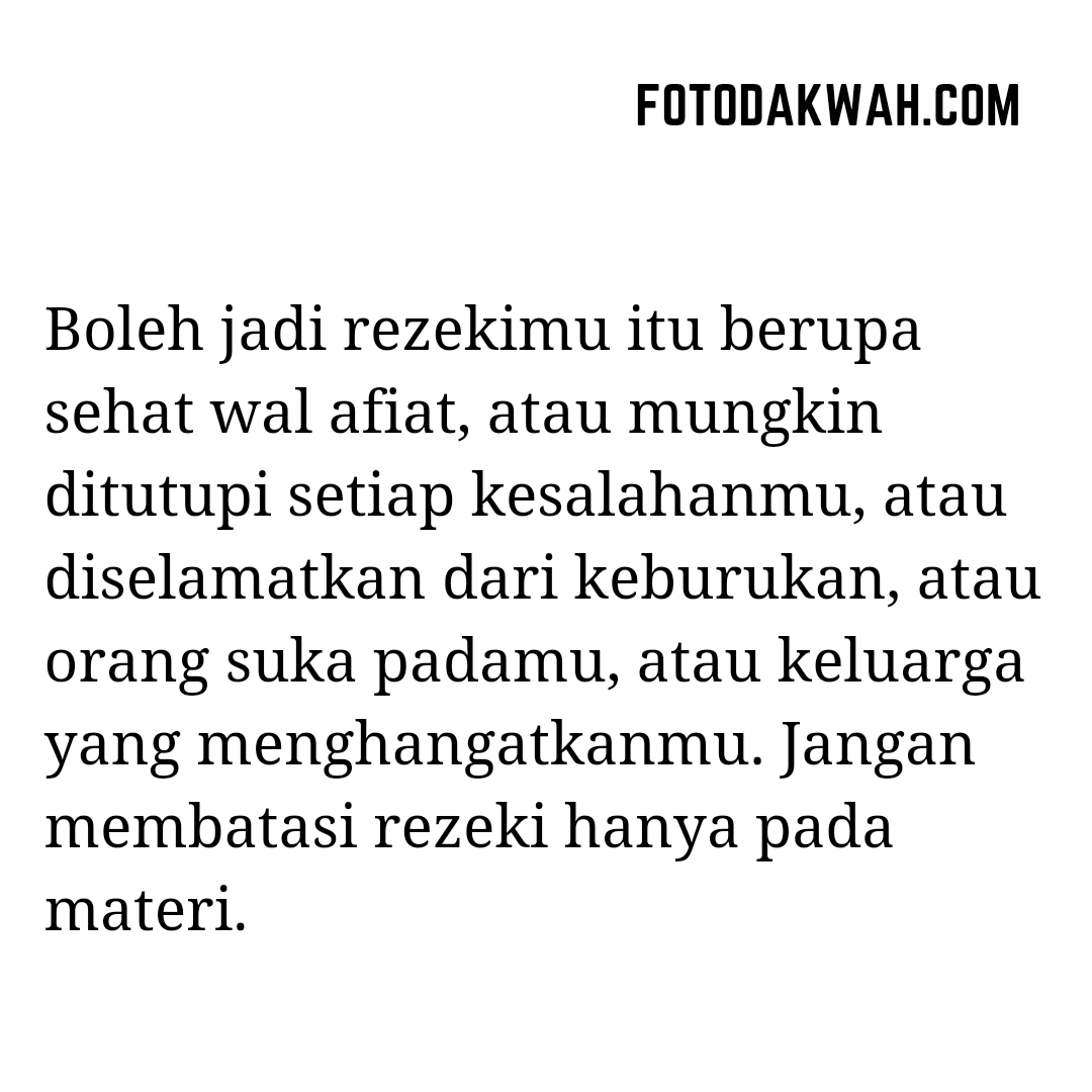 fotodakwah's tweet photo. Rezeki https://t.co/c3yy1RhfRp