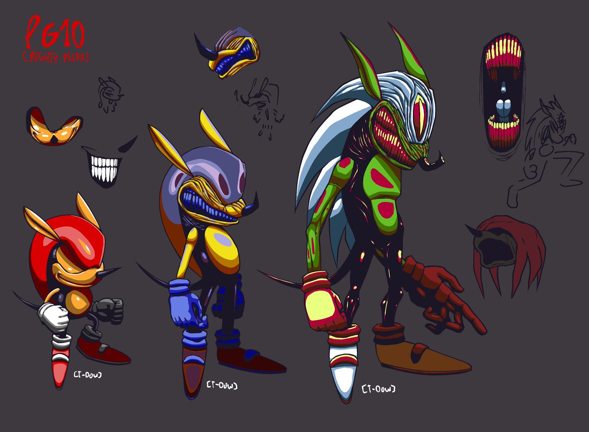 WhenJuJu's tweet photo. PS135 Sonic Swap, PG10
PG - Palette Glitch
1 - Introduction in Chaotix (area to trigger the final palette glitch).
0 - The in-game level the glitch is triggered.

(#execommunity #sonicexeoc #sonicexe #exeoc #exe #mariomadness) https://t.co/vHH721WPQT