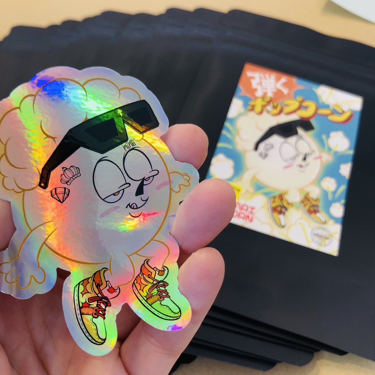 おかわりありがとございます🥹🍿

#弾くポップコーン　
#neocbd