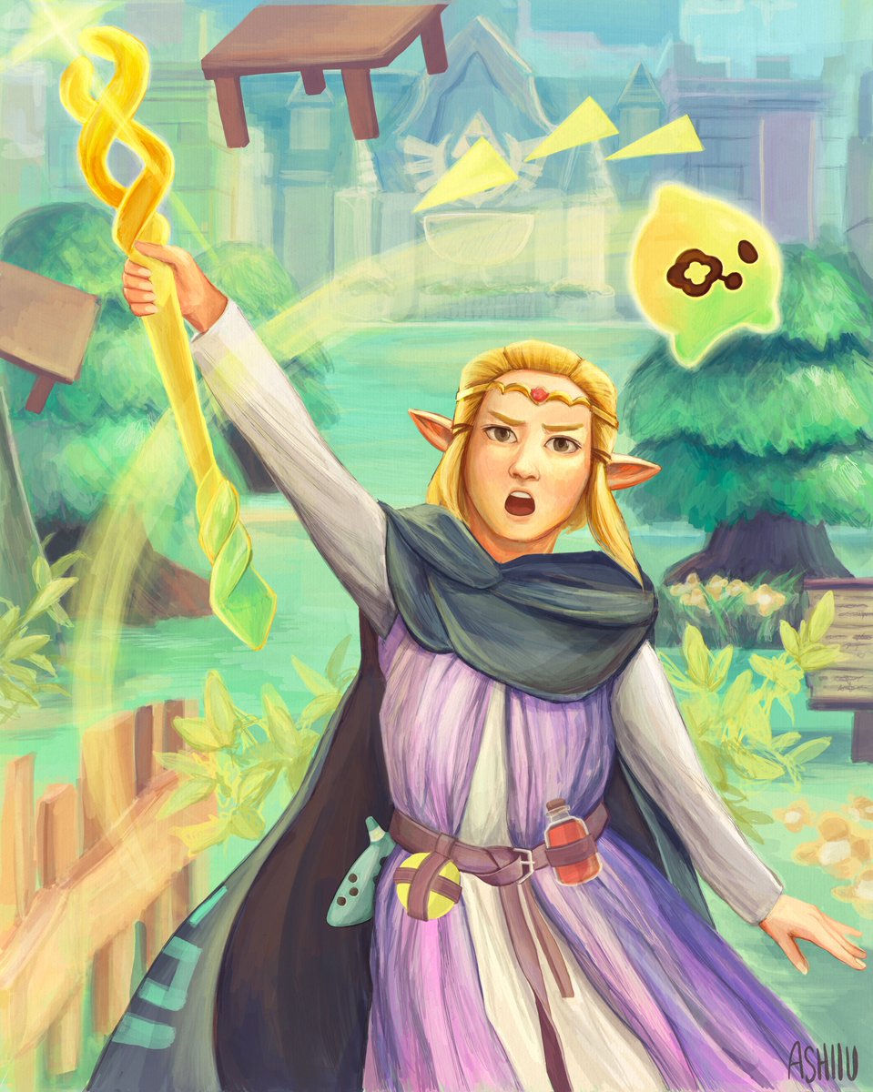 echoes of wisdom!! 💜 #TLOZ #Zelda