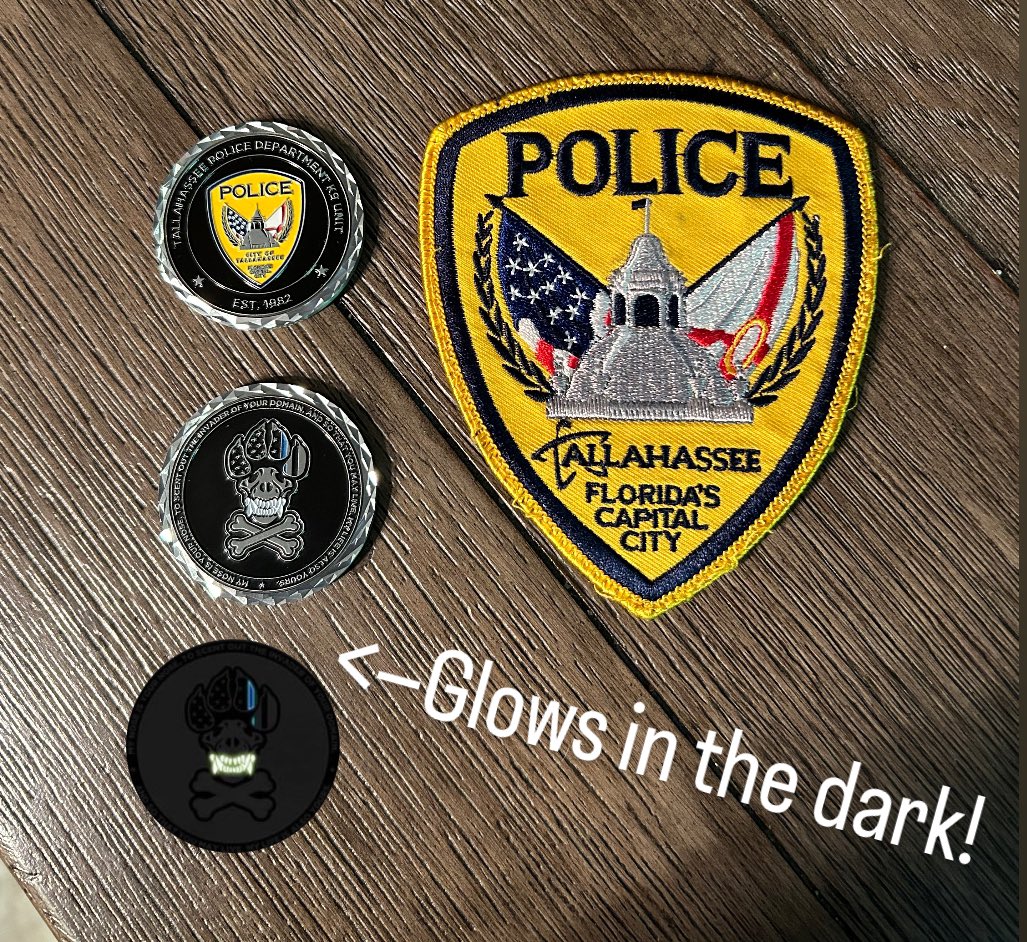 Love4PoliceDogs's tweet image. 🐾🐾 Coin &amp;amp; patch GIVEAWAY 🐾 🐾
               
TY for all the support &amp;amp; love you’ve shown K9s via my posts by liking, sharing, commenting, &amp;amp;/or donating over the years! You’ve ALL been instrumental in protecting K9s!

To enter: like &amp;amp; repost 
Winner announced 6/25 #OPLive