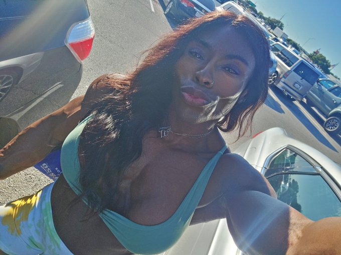 Finished friday... I'm out 😉 #ALPHA #femalebodybuilder #blackgirlmagic #mistress #ebonyfitness #curves<a href="/tag/alpha"class="tags">#ALPHA</a><a href="/tag/femalebodybuilder"class="tags">#femalebodybuilder</a><a href="/tag/curves"class="tags"><span>#curves</span></a><a href="/tag/mistress"class="tags"><span>#mistress</span></a><a href="/tag/hardbody"class="tags"><span>#hardbody</span></a><a href="/tag/blackgirlmagic"class="tags"><span>#blackgirlmagic</span></a>