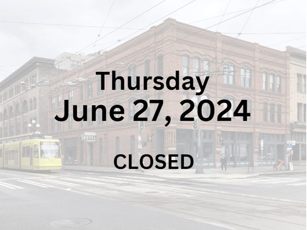 On Thursday, June 27, 2024, the Klondike Gold Rush National Historical Park visitor center and museum will be closed to accommodate staff development. Thank you for your understanding.