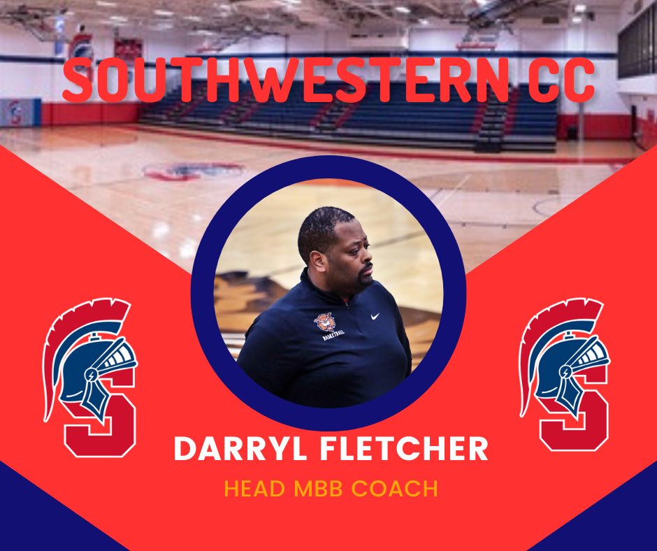 Welcome our new Head MBB Coach <a href="/coachfletch23/">Darryl Fletcher</a>. Has a great track record of success at the D1 and D2 Juco levels. We are very excited to have him.