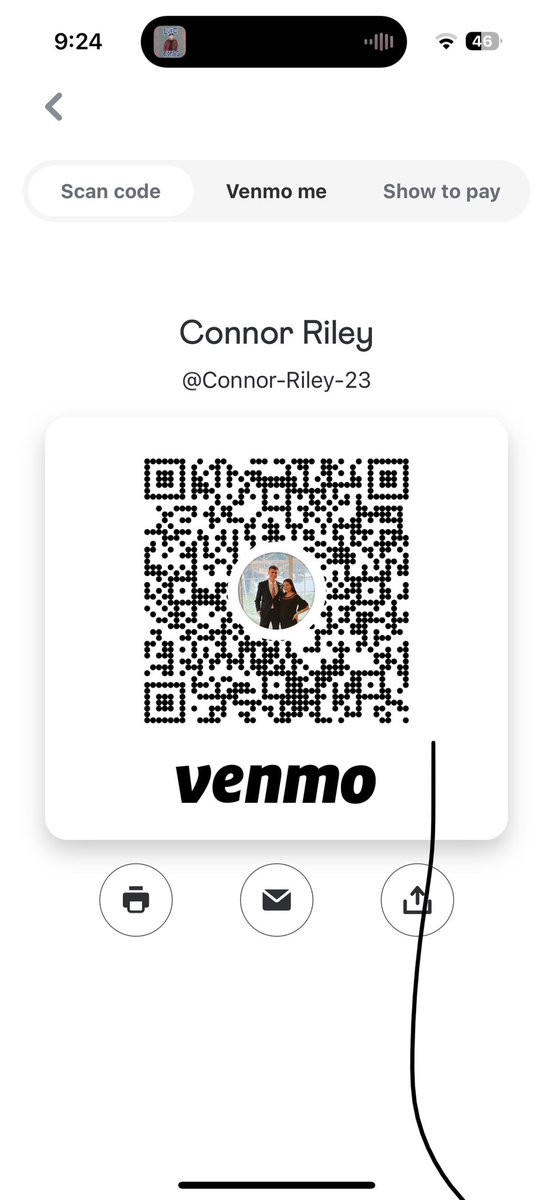 ConnorRly's tweet photo. @Venmo https://t.co/j3sPZ3YPpj