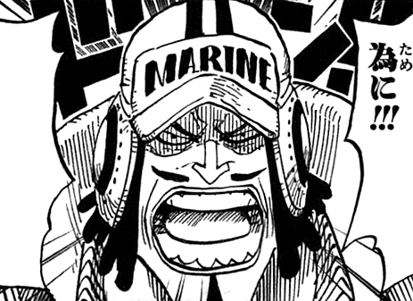 Day 177: Rear Admiral Akehende, Marine stationed at Impel Down during the Sumit War saga who tried to stop the Impel Down escapees