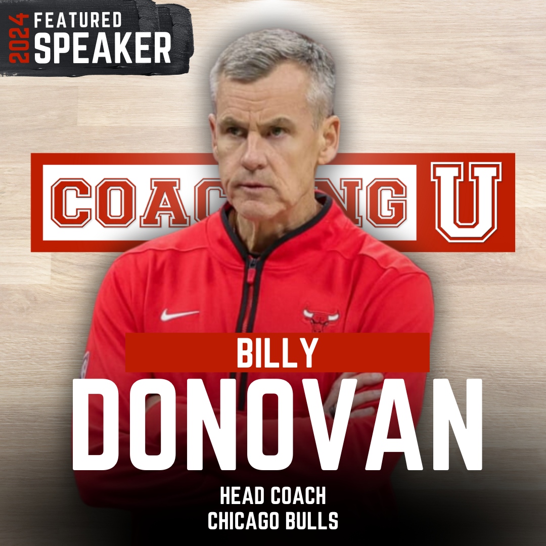 🏀 Join us in Las Vegas this summer for Coaching U Live 2024 pres. by 
@fastmodel featuring 2x NCAA champion &amp; 2020 NBA Coach of the Year Billy Donovan of the Chicago Bulls.

🗓️ July 13-14, 2024
📍 Las Vegas, NV

🎟️ Register Today:
🔗 coachingulive.com/2024