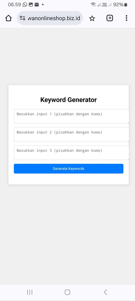 nirwan_anestesi's tweet image. Belajar Ngoding hari pertama
Hasil Keyword Generator..

nirwanonlineshop.biz.id/belajar

Mestinya kelasnya mahal..
Tapi ini Hanya Rp 10.000
#BelajarNgoding