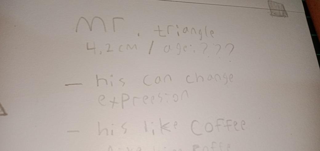 normalperso1's tweet image. Say hi  for mr triangle!
(Because his a triangle lol)
#oc #art #Fanart