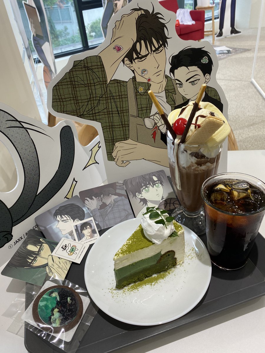 BIRTHDAY486's tweet photo. #녹색전상몽리 #녹전
#잭스 #ABJ컴퍼니 #모펀 #콜라보카페 https://t.co/U2zSYIkz8F