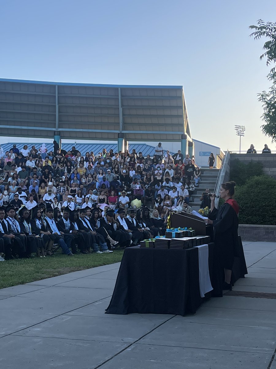 Always great to be back with my alma mater. Congratulations to the Dozier-Libbey Medical High School Class of 2024!!! Best wishes to Principal Clark on her retirement!  Final tally: 20 small ducks that the graduates secretly passed to me during handshakes.