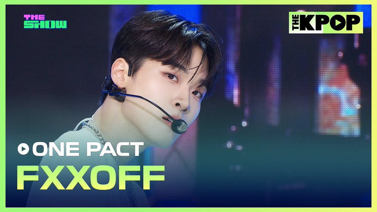 mebkksaa's tweet image. ‘FXXOFF’(꺼져)  #ONEPACT #원팩트

240611  THE SHOW
youtu.be/__SVjhtn3QU?si…

240612  Show Champion (EP.521)
youtu.be/m7cdsahXza8?si…

240613  M COUNTDOWN (EP.847)
youtu.be/LQCo_IbeTfE?si…

240614  Music Bank 
youtu.be/JDkEhkRxoeA?si…