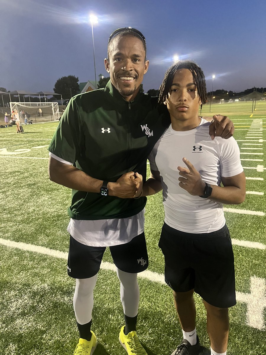 Johaan “Joskii” Peyton (@joskii_3) on Twitter photo Enjoyed my time at William & Mary camp today!! <a href="/WMTribeFootball/">William & Mary Tribe Football</a> <a href="/CoachMLondonjr/">Michael London Jr. ⚒️</a> <a href="/RecruitingVHSFB/">Varina HS Football Recruiting</a> Enjoyed my time at William & Mary camp today!! <a href="/WMTribeFootball/">William & Mary Tribe Football</a> <a href="/CoachMLondonjr/">Michael London Jr. ⚒️</a> <a href="/RecruitingVHSFB/">Varina HS Football Recruiting</a>