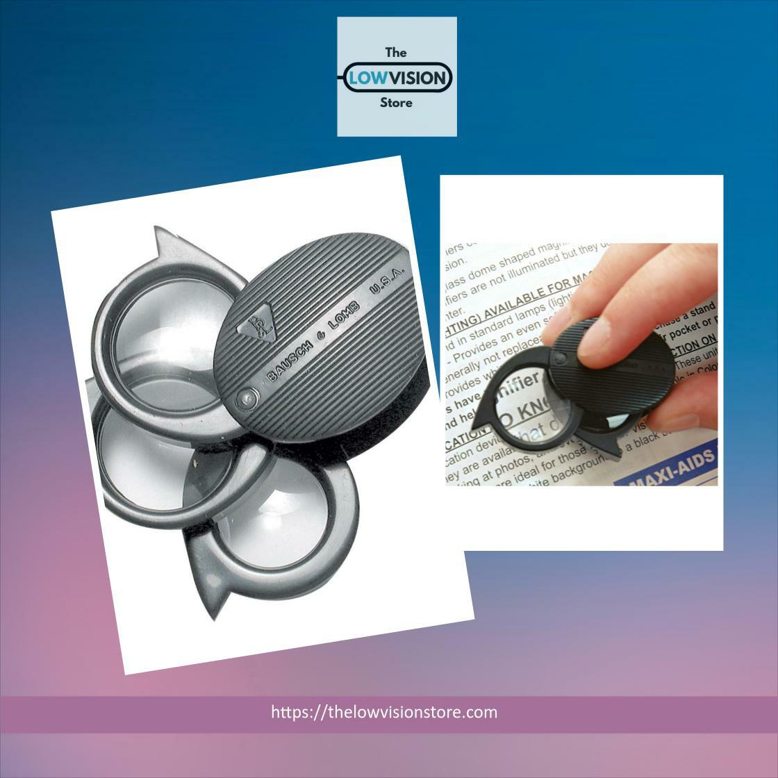 lowvisionstore's tweet image. New In Stock! Discover the exceptional Folding Pocket Magnifier 3 lenses- power 5x - 20x power, now at an unmatched price of $46.95
thelowvisionstore.com/products/foldi…
#LowVisionLife #LowVisionAssistiveDevices