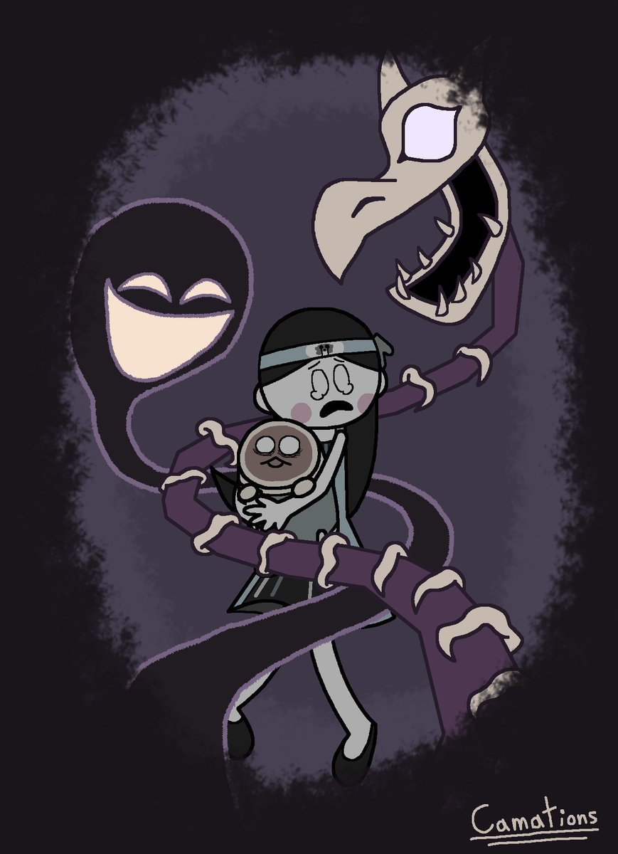 camations_'s tweet image. &quot;I did my best to keep my rhythm, but against such chaos, maybe it was too much for me to handle…&quot;
#rhythmmasters #kingforanotherday #kfad #siivagunner #rhythmheaven #リズム天国 #taikonotatsujin #taiko_art #missingno