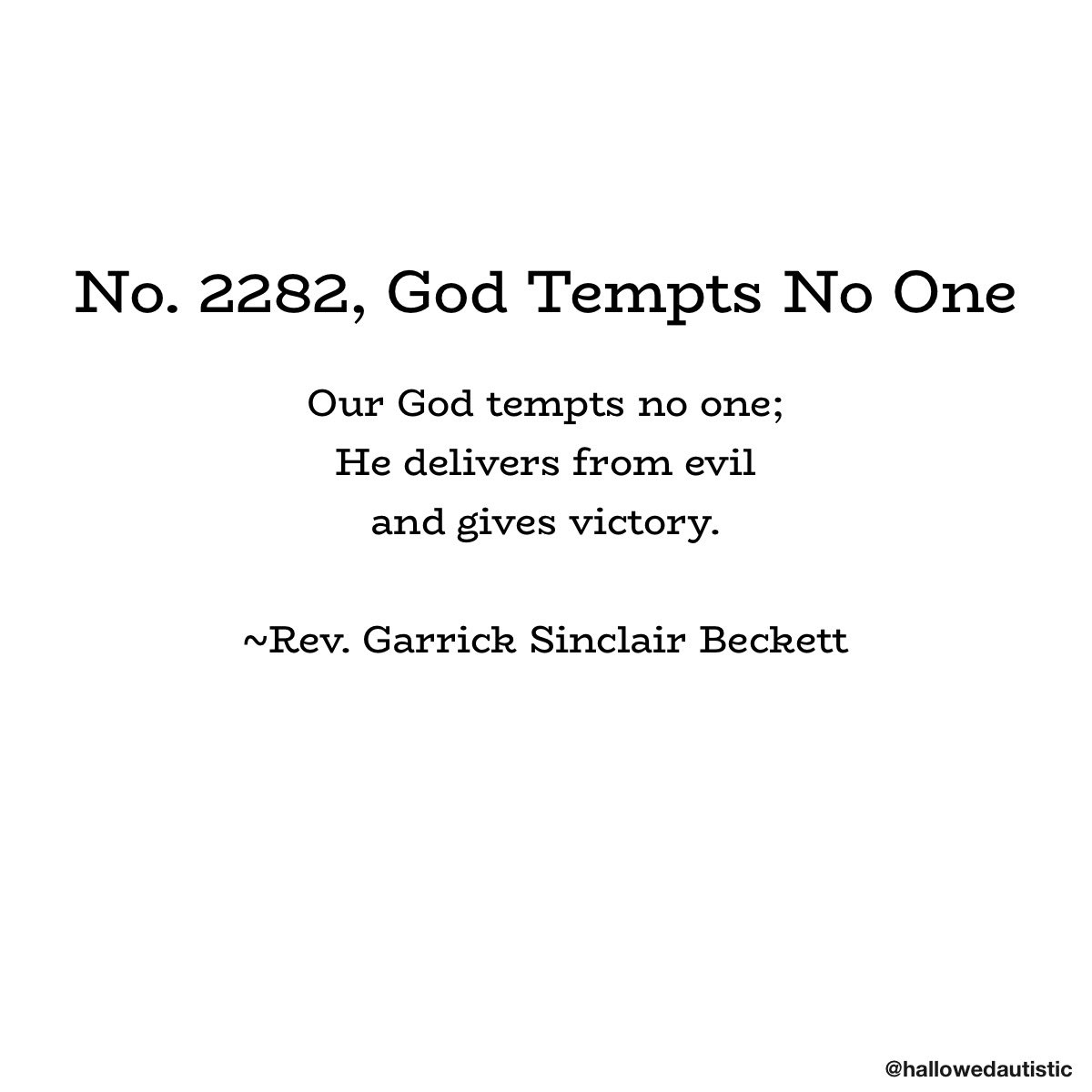 orthodoxscribe's tweet photo. A haiku on the 6th petition of the Lord’s Prayer. #christianpoetry #instagod #lutheran #lcms #writersofinstagram #writersnetwork #poetry #poetrycommunity #poem #poetsociety #poetsofinstagram #haiku #prayer #lordsprayer #smallcatechism https://t.co/UuLqVDDKgu