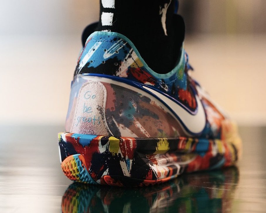 Jewell Loyd debuted a new Nike GT Cut 3 PE against the Aces