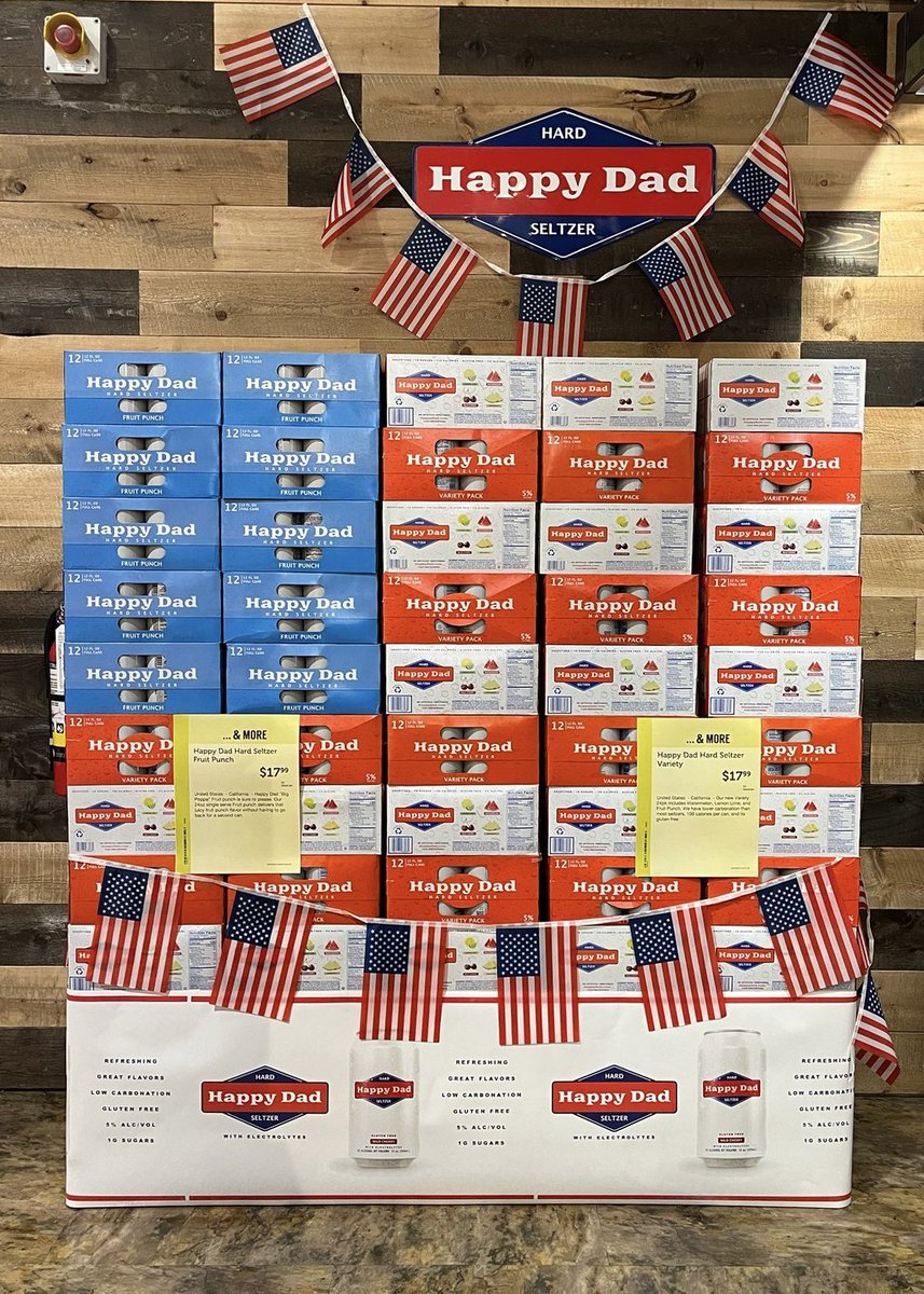 happydad's tweet image. Our team stocked up the stores for the weekend 💪