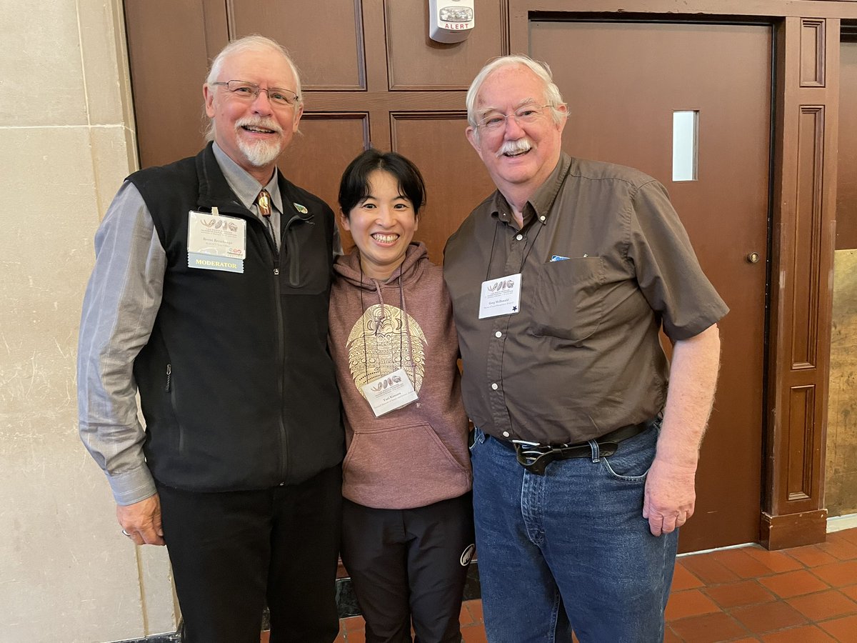 micropaleov's tweet image. I met #SVP celebrities at #NAPC2024 😁

アメリカの学会、とにかく楽しい🇺🇸