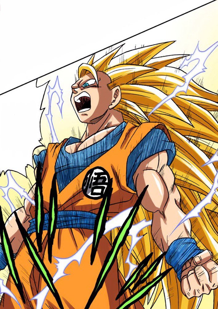 ᅠᅠ

mane of gold.   bolts of lightning cascaded around his physique as the loss of his brows only sharpened his gaze.

to ascend the heights of a 𝗦𝗨𝗣𝗘𝗥 𝗦𝗔𝗜𝗬𝗔-𝗝𝗜𝗡 and then to go 𝑬𝑽𝑬𝑵 𝑭𝑼𝑹𝑻𝑯𝑬𝑹 𝑩𝑬𝒀𝑶𝑵𝑫 . . .

this was

—

ᅠᅠ