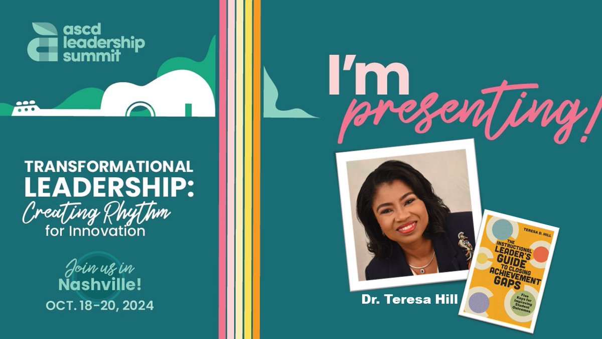 The #ASCDLeadershipSummit is a great opportunity for instructional leaders to connect and GROW. I hope to see you there!