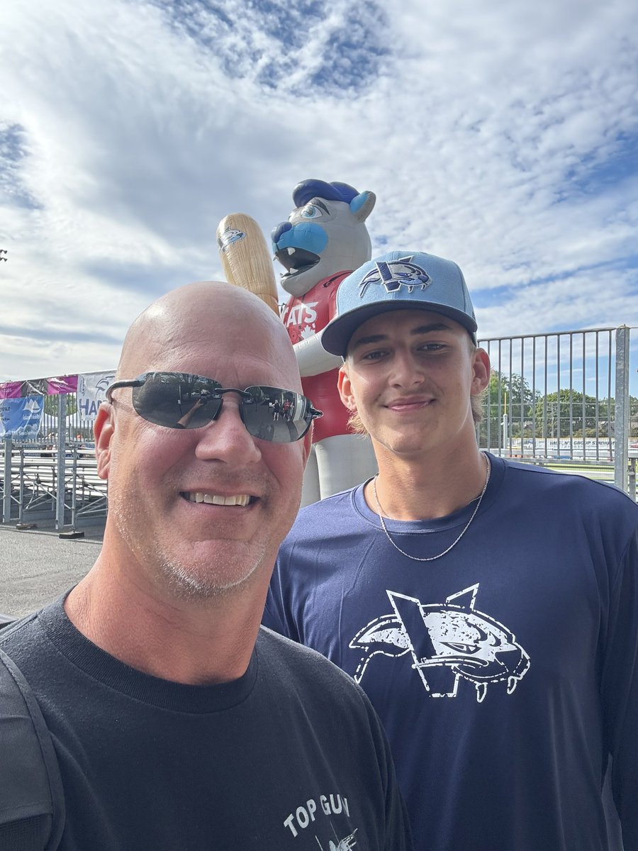 Jagger is suited up for the <a href="/HarbourCats/">Victoria HarbourCats</a> of the West Coast League. We are excited to be here to support him and his team. <a href="/beck_jagger/">Jagger Beck</a>